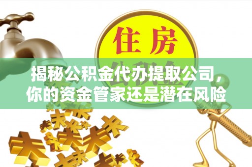 喜德揭秘公积金代办提取公司，你的资金管家还是潜在风险？
