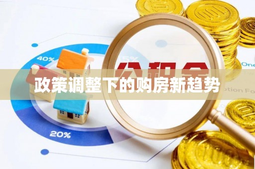 喜德政策调整下的购房新趋势